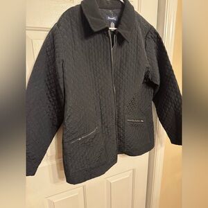 Denim&Co Black Quilted Jacket